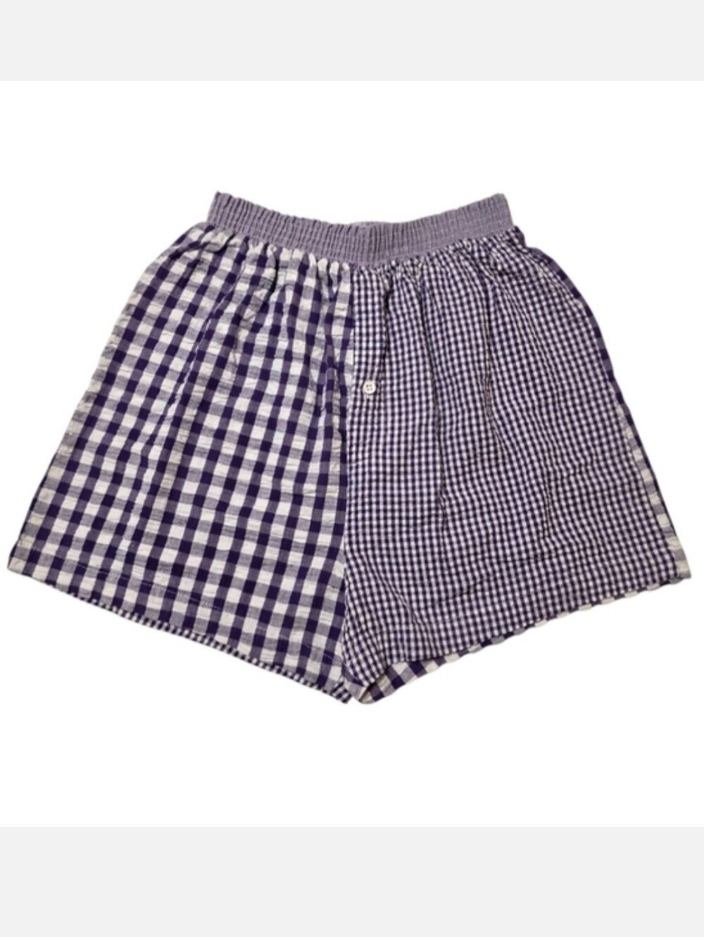 Willow Creek Pajamas Shirt & Shorts Loungewear Sleep Set Purple White Size Small - Picture 5 of 8